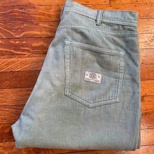 Urban Outfitters BDG Men’s Mint Corduroy Relaxed Carpenter Painter Pants 32x32